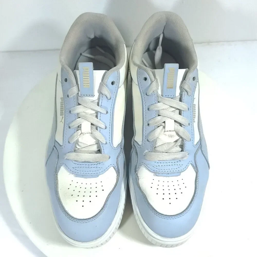 Puma Karmen Rebelle Platform Court Sneaker Blue Sz 9.5 Pristine-Lucite-Granola